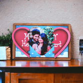 Customized Heart Puzzle Magnetic Frame Valentine's day | Best Gift For Love - BBD GIFTS